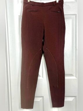🇫🇷Votre Nom Paris Equestrian Riding Pants Breeches Brown FR 44 Stretch